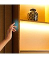 Verdeckter Touch-Dimmer für LED-Streifen - Weiß, 12V/24V, bis 2,5cm Materialstärke