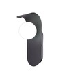 Designer G9 Wandleuchte - Schwarz, Stahl und Glas, max. 5W LED, IP20 Innenbereich