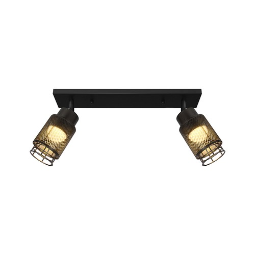 585x211mm VT-89012 Deckenleuchte 12W - LED, dekorativ, 3000K, matt schwarz
