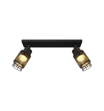585x211mm VT-89012 Deckenleuchte 12W - LED, dekorativ, 3000K, matt schwarz