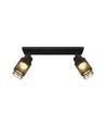585x211mm VT-89012 Deckenleuchte 12W - LED, dekorativ, 3000K, matt schwarz
