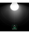E27 3,7W LED Tropfenlampe - G45, 4000K, ersetzt 25W