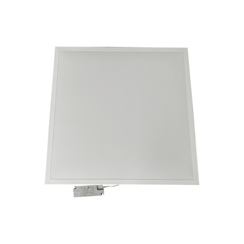 60x60 Backlit LED-Panel, 40W - 120 lm/W, Slim, 18mm hoch, weißer Rahmen
