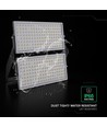 500W LED Flutlicht - 135lm/W, IP65, 67.500lm, schwarzes Gehäuse, Außenbereich