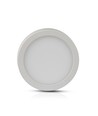 6W Ø9cm LED Deckenleuchte - 4000K, 420lm, weißer Rand, rund, inkl. Leuchtmittel