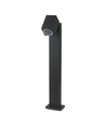 GU10 Gartenleuchte mit verstellbarem Kopf - Schwarz, 117cm, IP44, Aluminium, ohne Leuchtmittel