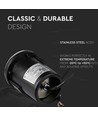 MR16 Bodeneinbaustrahler 12V mit 2 Fenstern - IP67, Edelstahl, für MR16/GU5.3 Leuchtmittel, befahrbar