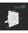 50W LED Fluter mit Sensor, Samsung LED chip - IP65, weiß, 4000lm, 100 Grad Abstrahlwinkel