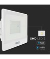 50W LED Fluter mit Sensor, Samsung LED chip - IP65, weiß, 4000lm, 100 Grad Abstrahlwinkel