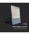 200W Samsung LED Fluter - 137lm/W, IP65, schwarzes Gehäuse, ultra-thin, Außenbereich