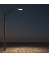 Vt-50st LED Straßenbeleuchtung 50W - Samsung-Chip, 6500K, graues Gehäuse