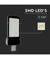 Vt-50st LED Straßenbeleuchtung 50W - Samsung-Chip, 6500K, graues Gehäuse