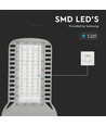 150W LED Straßenleuchte, Samsung LED chip - 135lm/W, IP65, 6500K, 5 Jahre Garantie
