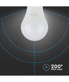 3er Pack E27 10,5W LED Leuchtmittel - A60, 100lm/W, 3-Pack, mattes Glas