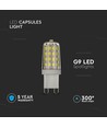 G9 3W LED Leuchtmittel - Samsung LED Chip, 300°, 330lm, 5 Jahre Garantie
