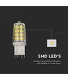G9 3W LED Leuchtmittel - Samsung LED Chip, 300°, 330lm, 5 Jahre Garantie