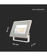 10W LED Fluter - IP65, weiß, 3000K, 110 Grad, Außenbereich