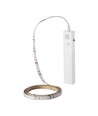 1m 2,4W LED Strip mit Batteriefach und Sensor - 6V, IP65, 4000K, PIR Sensor, inkl. 3M Tape