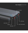 10000mAh Powerbank, 22.5W PD - Ultradünn, schwarz, Fast Charging, LED-Indikator