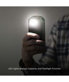 30.000mAh Solar Powerbank mit kabellosem Laden, 20W - Schwarz, 111Wh, Aluminium, USB-C PD, Solarpanel
