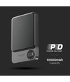 10000mAh kabellose magnetische Powerbank, 20W - Ultradünn, Aluminium, MagSafe, Digitaldisplay, Space Grey