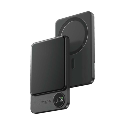5000mAh MagSafe Powerbank aus Aluminium, 20W - Space Grey, kabellos