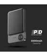 5000mAh MagSafe Powerbank aus Aluminium, 20W - Space Grey, kabellos