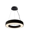 60cm 50W dimmbare LED Pendelleuchte - 122lm/W, 6100lm, schwarzer Ring, 4000K, TRIAC dimmbar