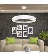 90W LED Designer Pendelleuchte, dimmbar - 11000lm, 360°, 4000K, Triac Phasendimmung, SMD LED