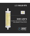 R7S 118mm / 18W LED Leuchtmittel - 360 Grad, Keramik, ersetzt 150W