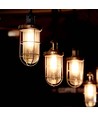 St120 Vt-2273 Lampe 4W - Spirale, Glühfaden, 2700K, bernsteinfarbenes Glas