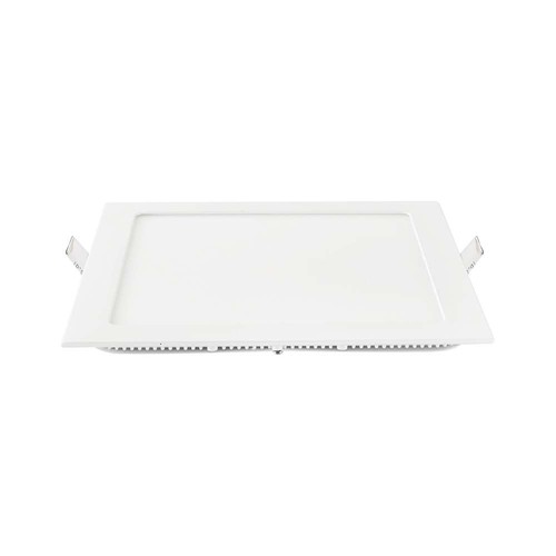 6W Quadratisches LED Einbaupanel - 490lm, 6400K, Ausschnitt: 11x11 cm, Maße: 12x12 cm, flicker free