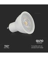 6W GU10 LED Leuchtmittel - 445lm, 38°, Samsung LED Chip, ersetzt 60W