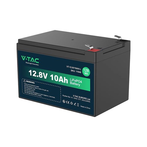 12,8V VT Lithiumbatterie - 10Ah-L, 10 Ah