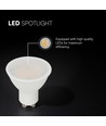 10W GU10 LED Leuchtmittel - 1000lm, Samsung LED chip, 110 Grad, ersetzt 70W