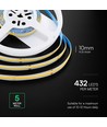 5m 10W/m LED COB Streifen - 24V, IP20, 6500K, 1000lm/m