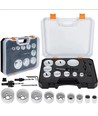 9-teiliges Lochsägen-Set - Ø19-64mm, Bi-Metall Lochsäge