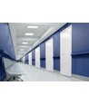 6er-Pack LED-Panels 60x60 mit Rahmen - 40W, Direktmontage