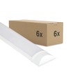 6x 50W komplette LED-Leuchte - 150 cm, 3 Jahre Herstellergarantie, 230V
