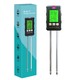 6-in-1 Messgerät - pH, Feuchtigkeit, Temperatur, Licht, Nährstoffe und Luftfeuchtigkeit