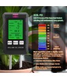 6-in-1 Messgerät - pH, Feuchtigkeit, Temperatur, Licht, Nährstoffe und Luftfeuchtigkeit
