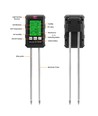 6-in-1 Messgerät - pH, Feuchtigkeit, Temperatur, Licht, Nährstoffe und Luftfeuchtigkeit
