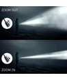 Magnetische/flexible LED-Taschenlampe - Wiederaufladbar