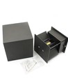 6er-Set 6W CUBIC PRO Wandleuchte - IP65, Schwarz, durchschleifbar, verstellbar, eckig, Up/Down, Innen/Außen, inkl. Leuchtmittel