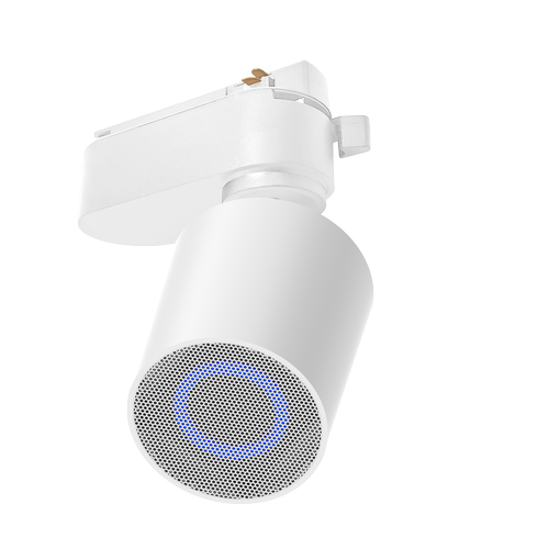 Bluetooth-Lautsprecher für 1-Phasen-Schienen - Weiß, 10W, 1F3W