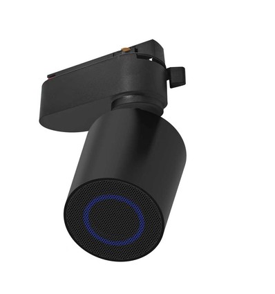 Bluetooth-Lautsprecher für 1-Phasen-Schienen - Schwarz, 10W, 1F2W