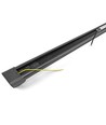 120cm 72W LED-Leuchte - 5000K, schwarz, 8000 Lumen