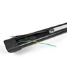 60 LED-Leuchte 36W - 5000K, schwarz, 230V, 4000lm