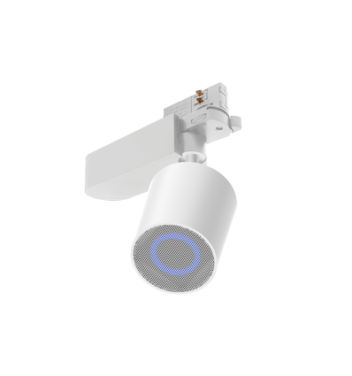 Bluetooth-Lautsprecher für 3-Phasen-Schienen - Weiß, 10W