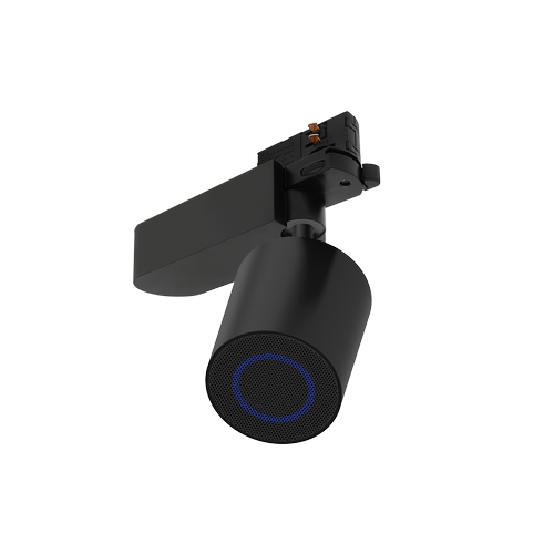 Bluetooth-Lautsprecher für 3-Phasen-Stromschienen - Schwarz, 10W